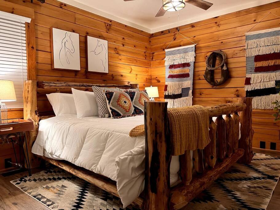 The Horse Cabin At Natural State Cabins Morning Star Exteriér fotografie